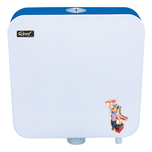 Realbath Florina Dual Flushing Cistern for Toilet with 4/8 Ltr Water Capacity/Flushing Cistern for Bathroom/Polypropylene Toilet Flush Tan