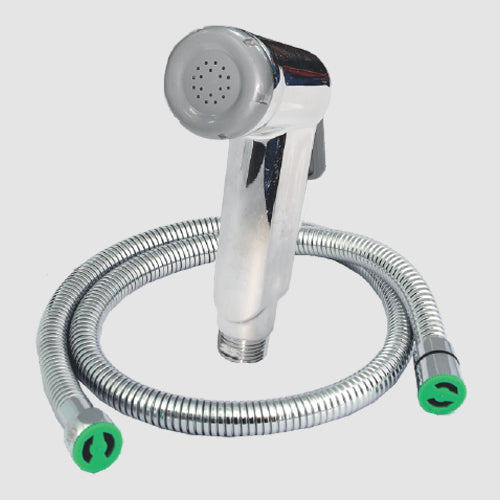 Realath PTMT Chrome Comfy Smart Health Faucet with 1 MTR Connectiop Pipe