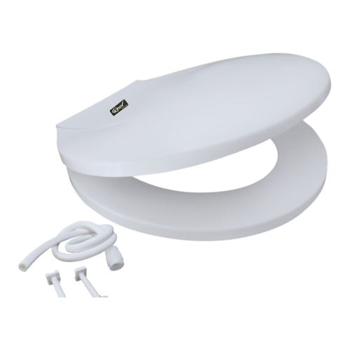 Jet Super Round Toilet Seat Cover (White)